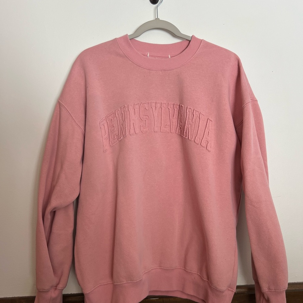 Pink Crewneck Sweater
